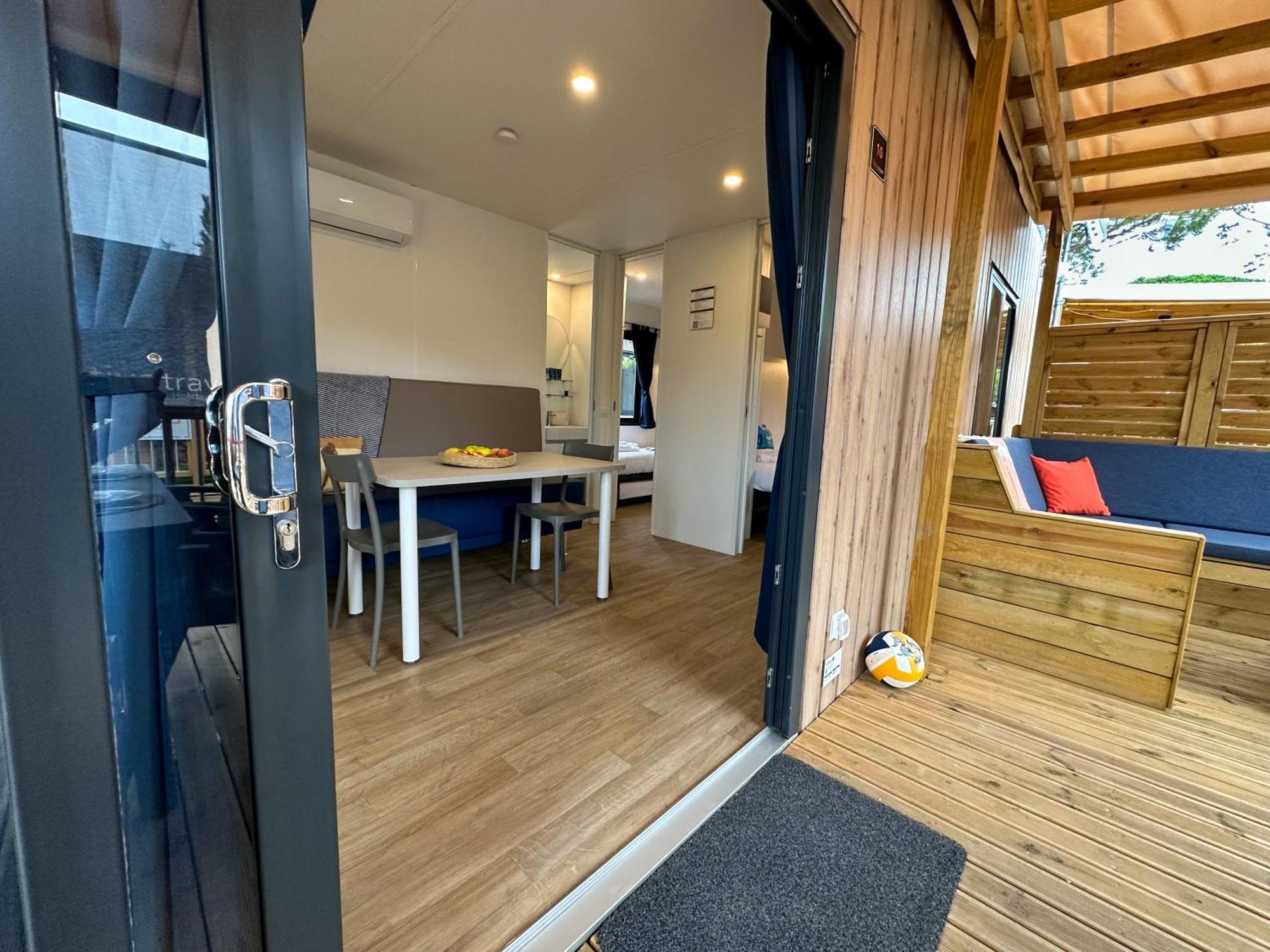 Estivo Premium Deluxe Mobile Homes On Camping Malibu Beach Jesolo Extérieur photo