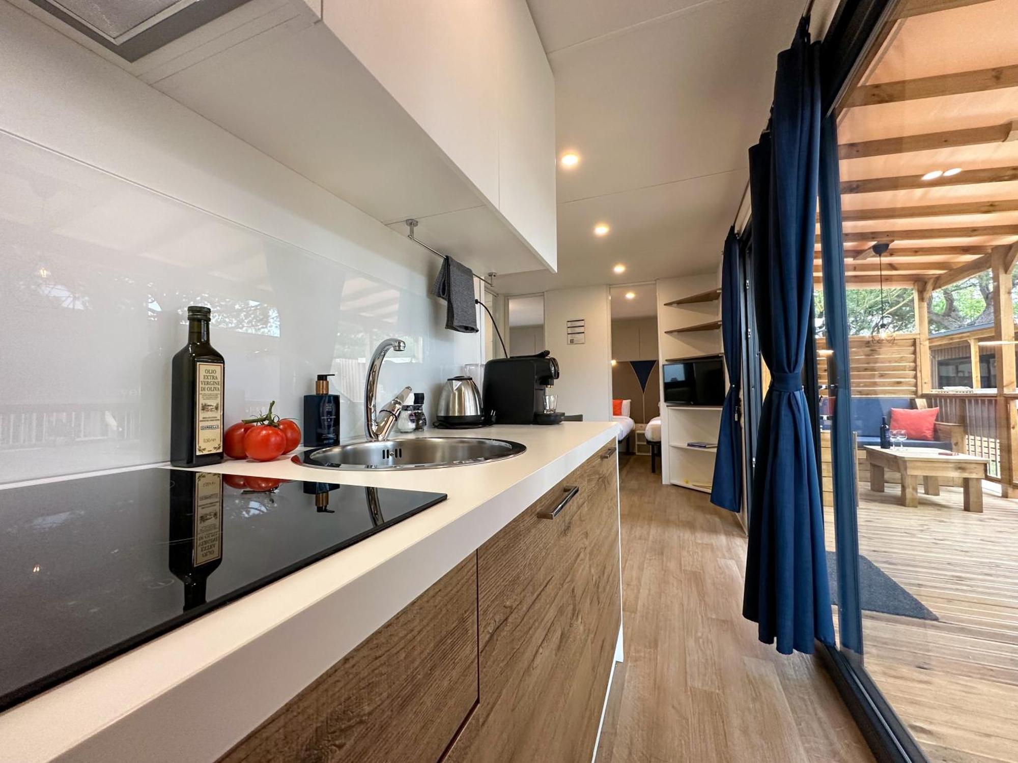 Estivo Premium Deluxe Mobile Homes On Camping Malibu Beach Jesolo Extérieur photo